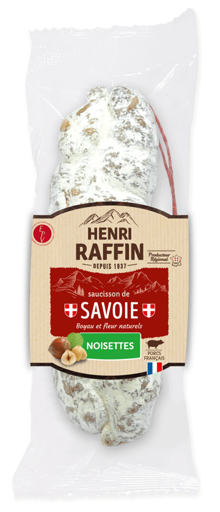 Saucisson de Savoie Sec - Noisettes