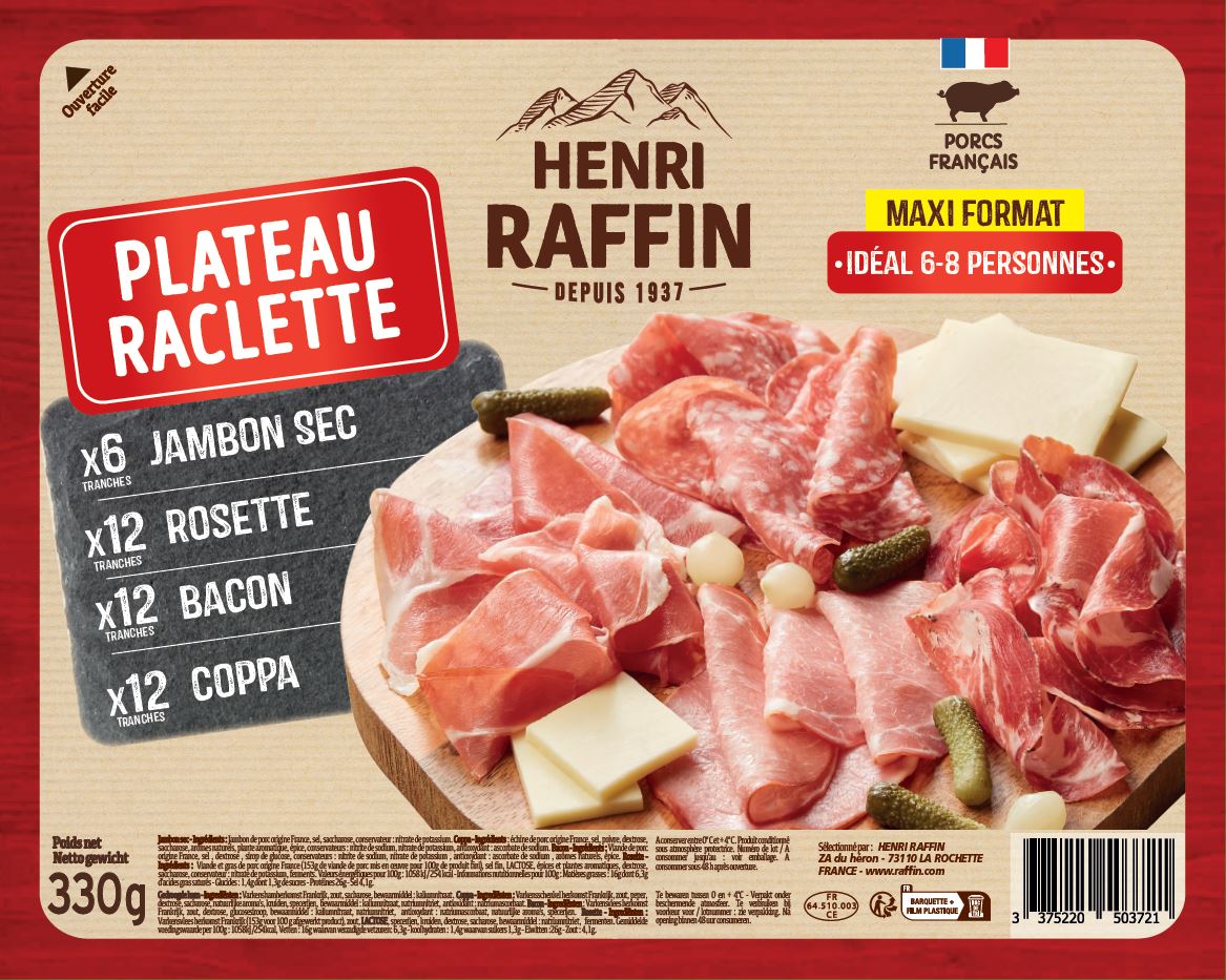 2532 - Plateau Raclette 330g