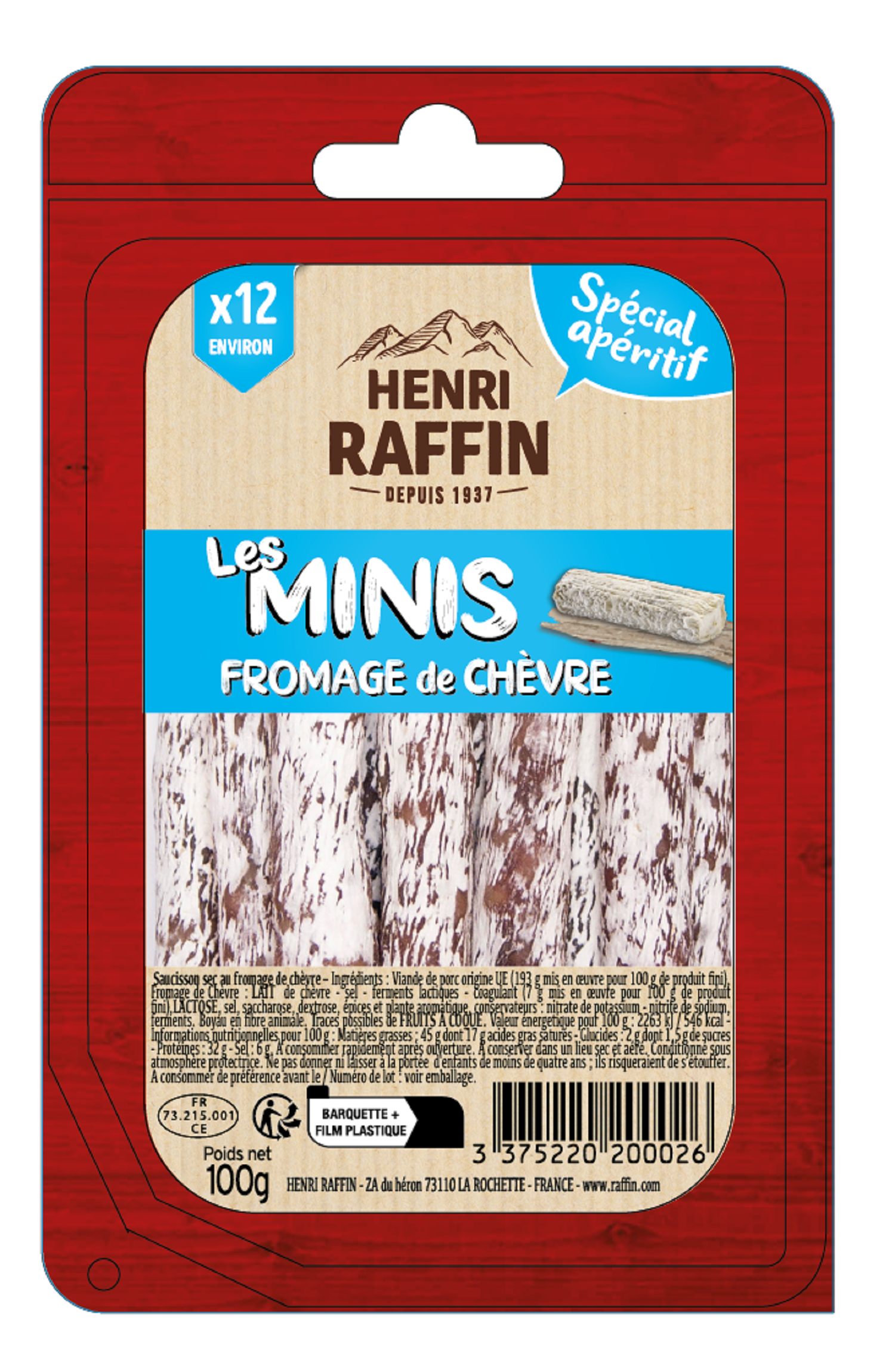 498 - Maquette minis Chèvre (nouvelle barquette)