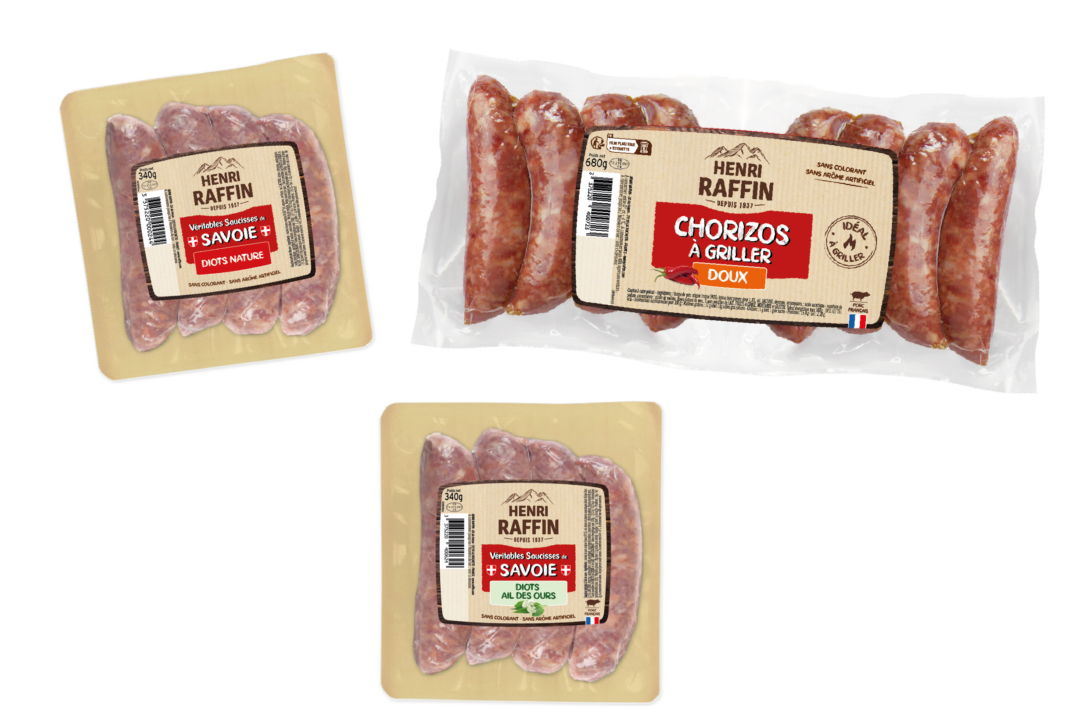 Diot de Savoie Henri Raffin - Saucisse traditionnelle savoyarde